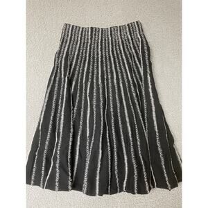 Yal New‎ York kint sweater skirt midi Skirt Women's large black and white